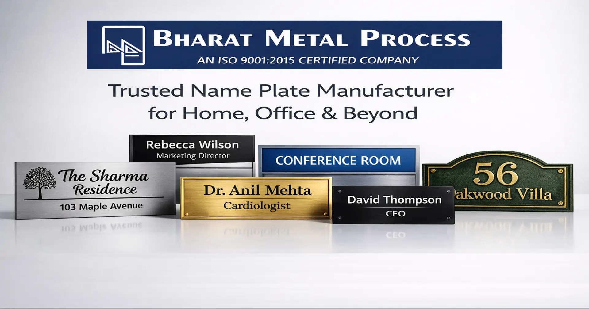 Trusted Name Plate Manufacturer
