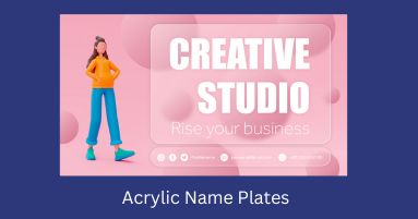 acrylic name plates