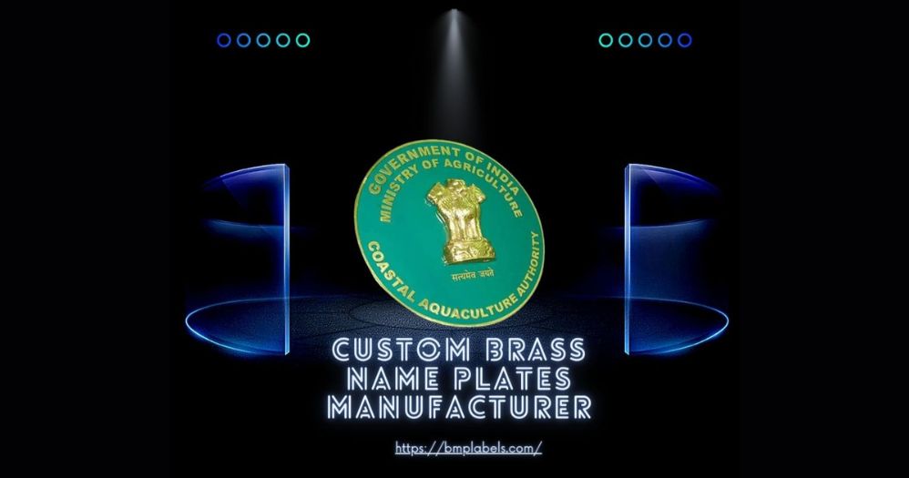 embossed name plates