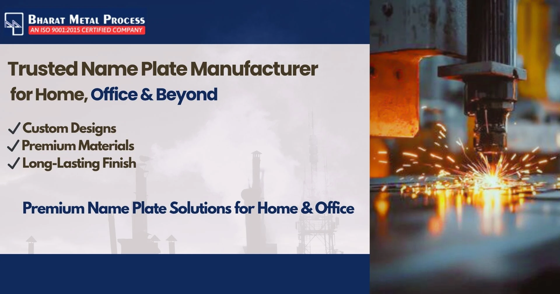 Stainless Steel Nameplates by BMP Labels