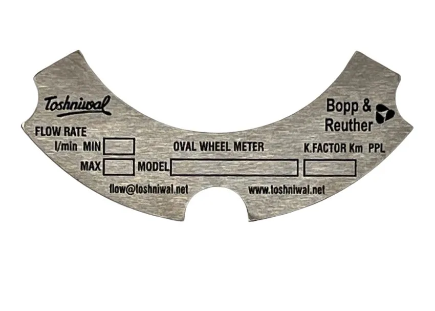 Stainless Steel Name Plate