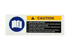 Caution Sticker